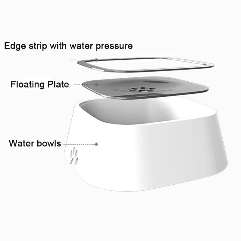 Say goodbye to messy water spills! 🌊🐾 Check out our Floating Pet Water Bowl - the perfect splash-free solution for your furry friends! 🐶🐱✨ Portable and no more wet mouths, it's a game changer! #PetLovers #HappyPets