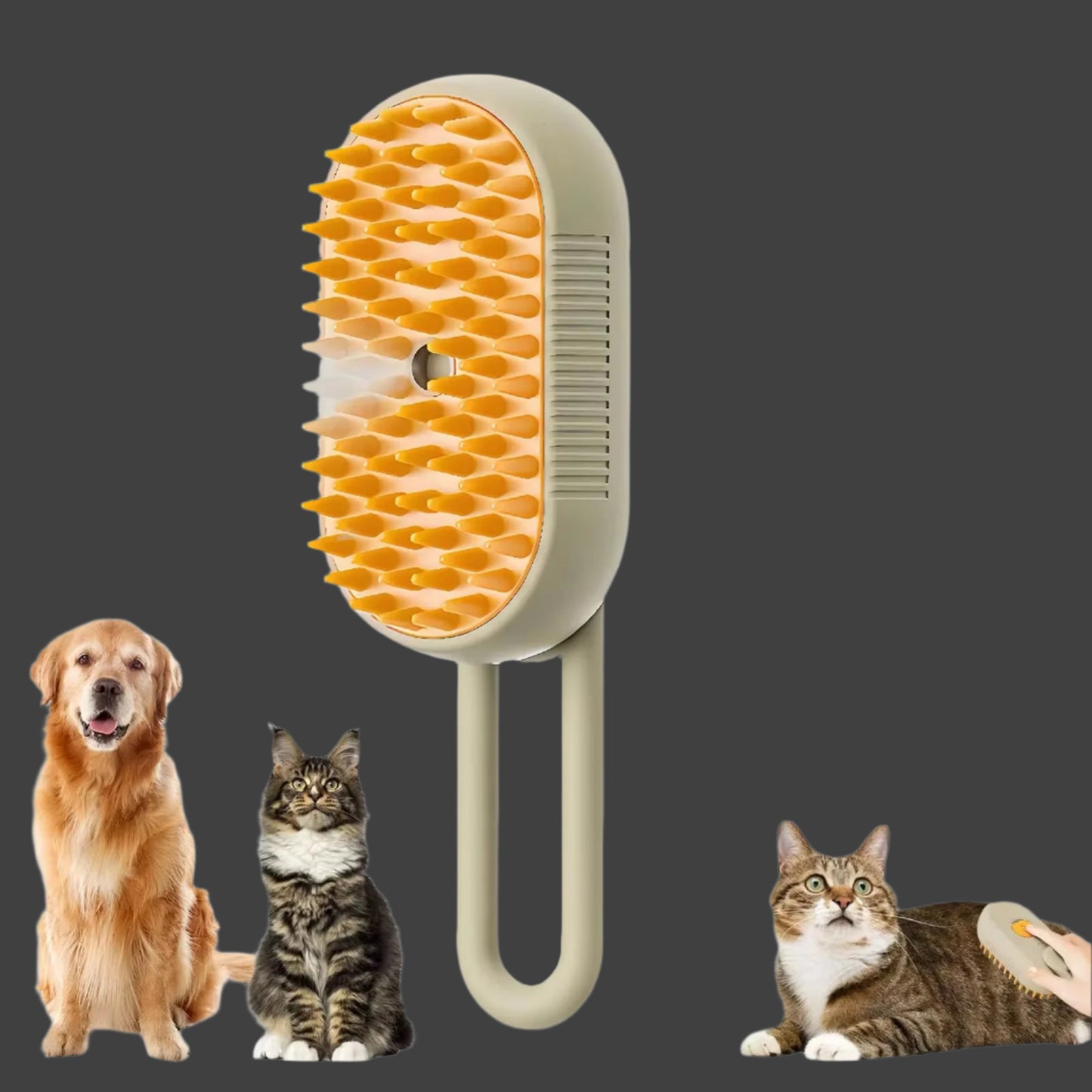 3 in 1 Pet Brush Cat Steam Brush Comb Dog Brush Electric Spray Cat Hair Brushes Massage Pet Grooming Hair Removal Combs